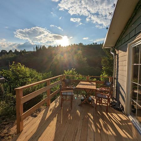 Ruhiges Ferienhaus Mit Sauna: Hellaberg III Langenbach  Bagian luar foto