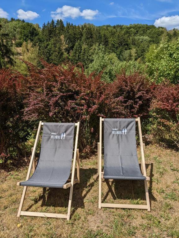 Ruhiges Ferienhaus Mit Sauna: Hellaberg III Langenbach  Bagian luar foto
