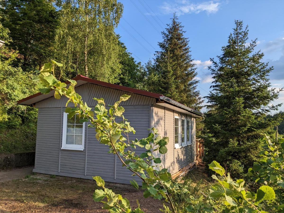 Ruhiges Ferienhaus Mit Sauna: Hellaberg III Langenbach  Bagian luar foto