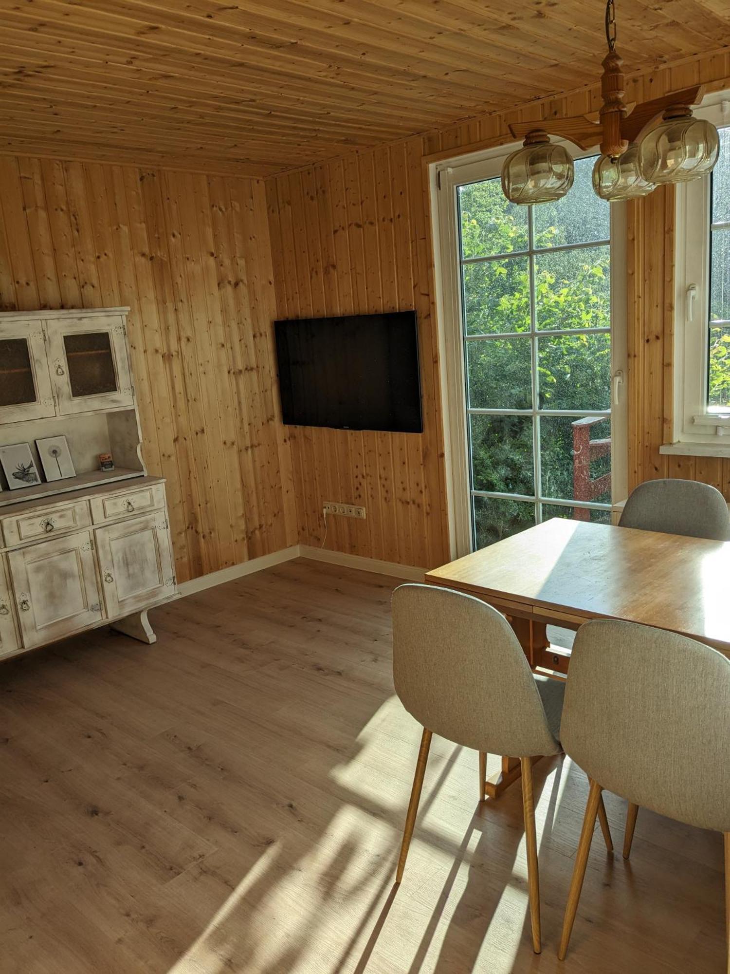 Ruhiges Ferienhaus Mit Sauna: Hellaberg III Langenbach  Bagian luar foto
